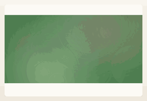 A Monet's Card card painting itself stroke by stroke