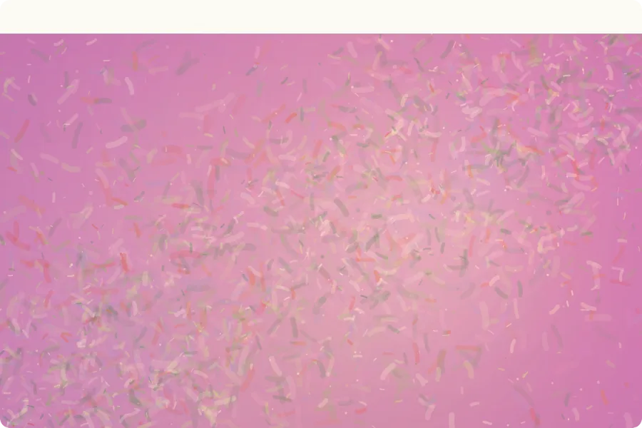 A sample card painted by Monet's Card