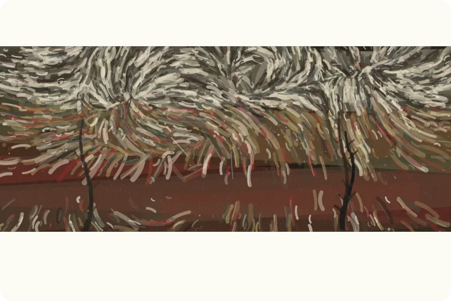 Van Gogh's Card sample card 2